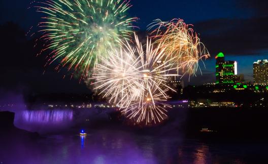 Niagara Falls Fireworks